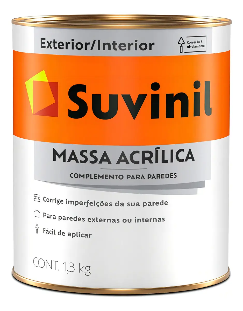 MASSA ACRÍLICA - SUVINIL