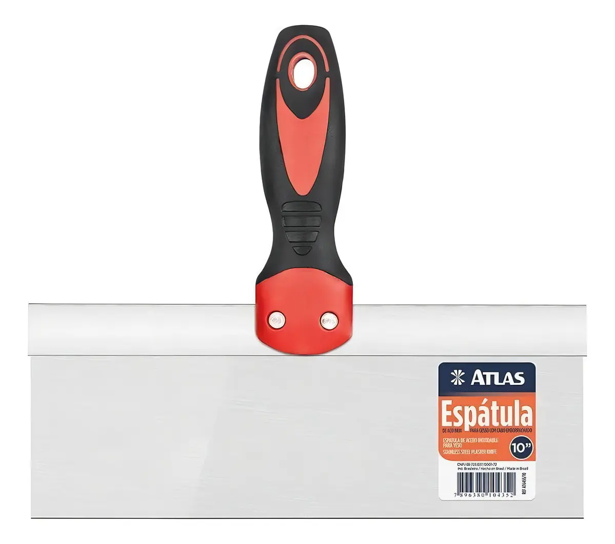 ESPÁTULA RETANGULAR INOX PARA DRYWALL AT6455