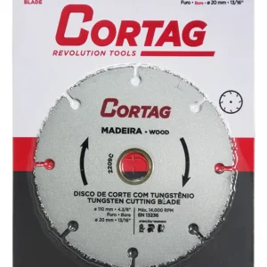 DISCO DE CORTE PARA MADEIRA TUNGSTÊNIO 61346
