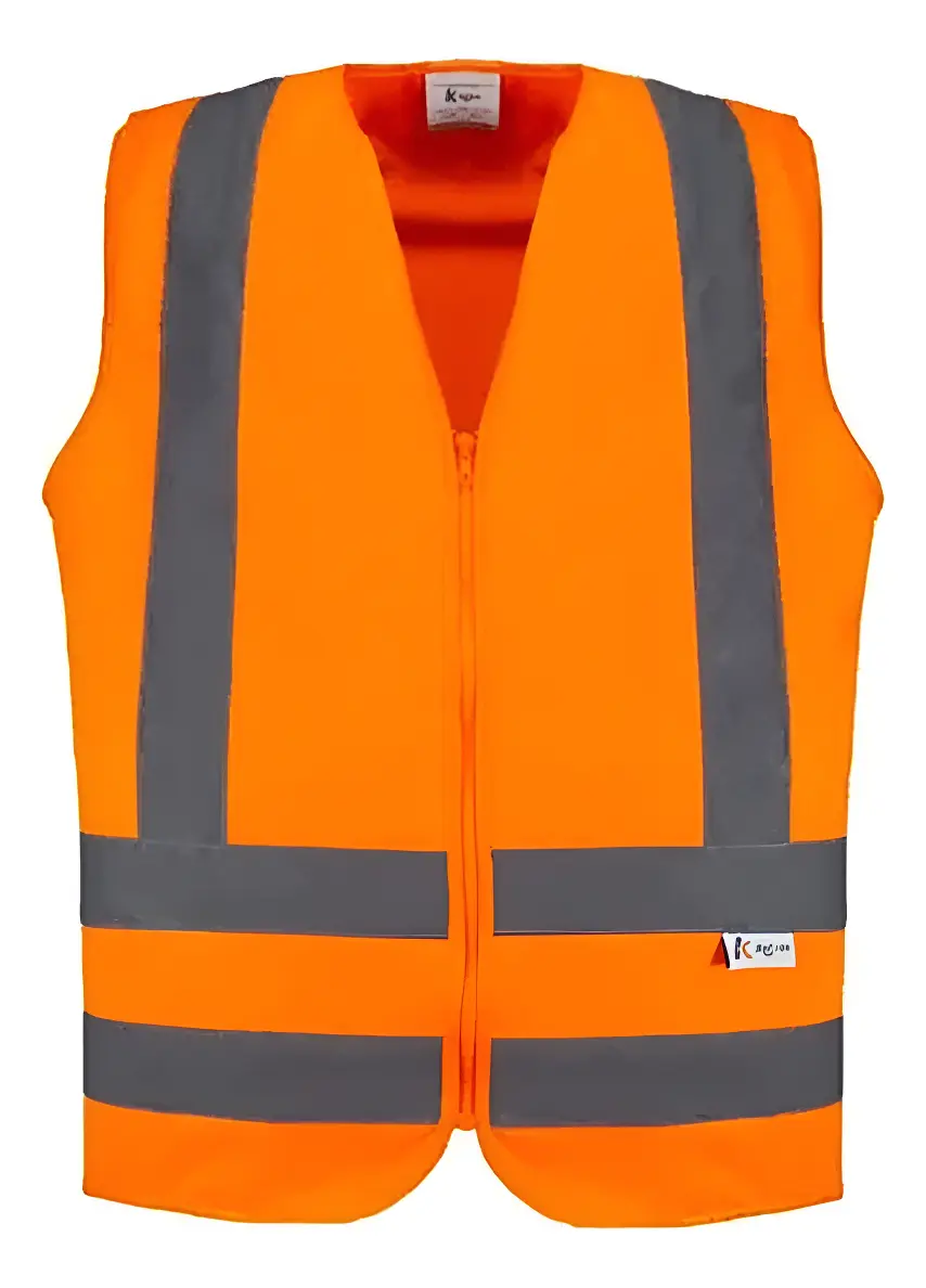 COLETE REFLETIVO LARANJA FLÚOR 1 BOLSO G