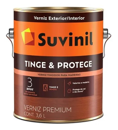 VERNIZ TINGE E PROTEGE MOGNO BRILHANTE