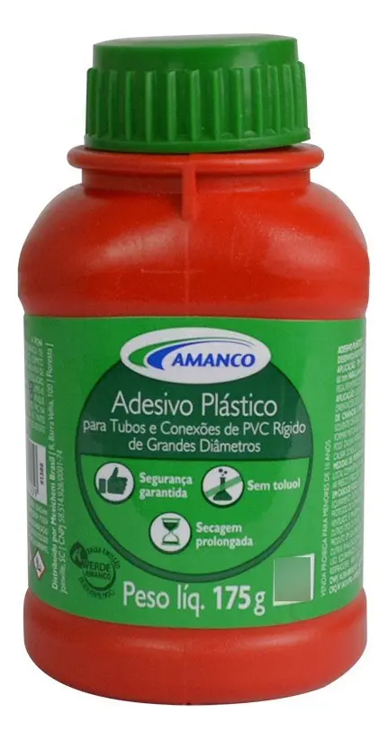 ADESIVO PVC PARA TUBOS GRANDES DIÂMETROS