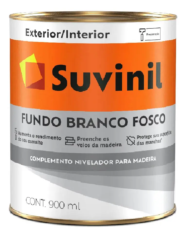 FUNDO BRANCO FOSCO PARA MADEIRA