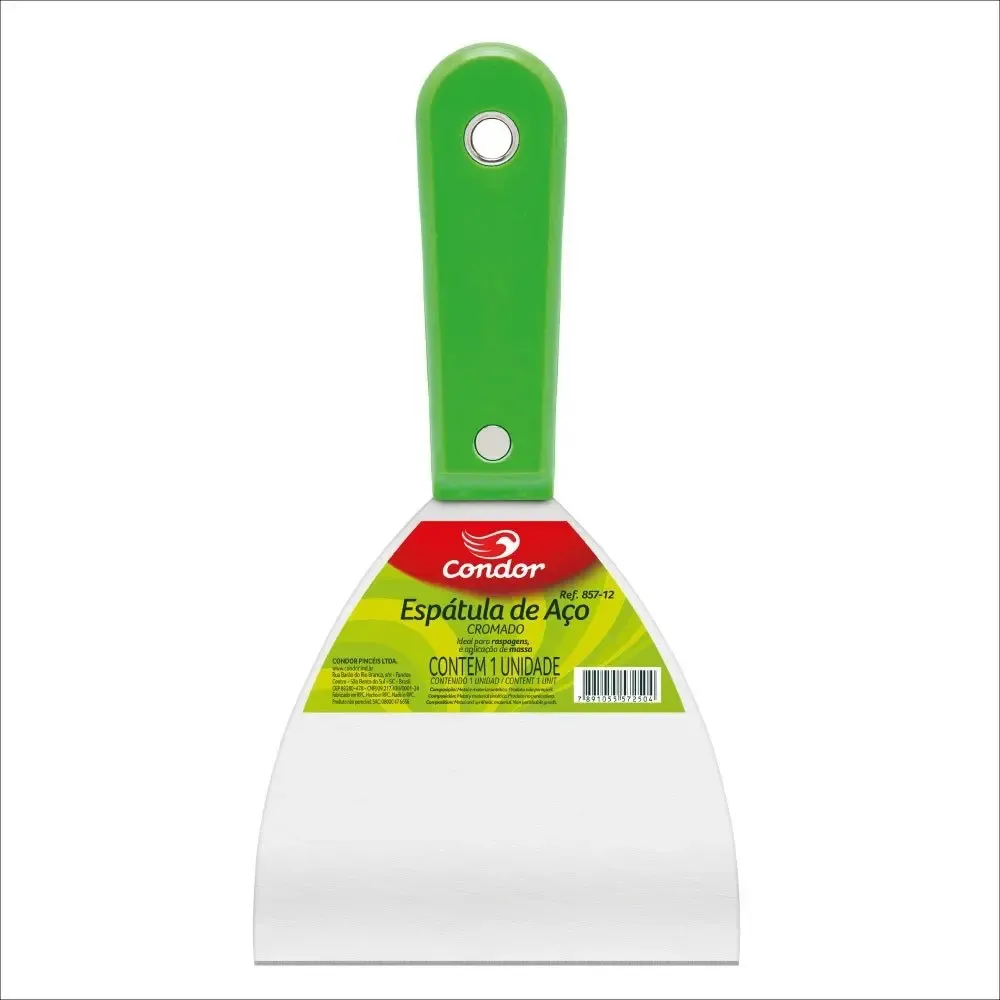 ESPÁTULA AÇO CROMADA REF. 857