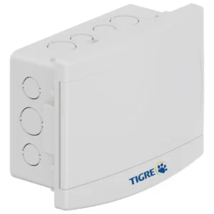 QUADRO DISTR. PVC PARA 6/8 DISJUNTORES