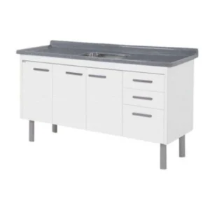 Rorato Armario Cozinha Valenza 154,2cm Br 560441• Pia Não Inclusa